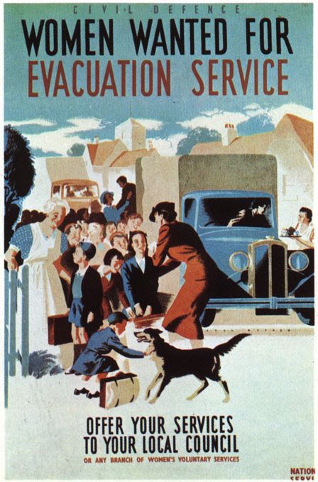 evacuation poster